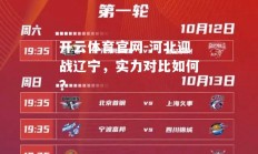 开云体育官网-河北迎战辽宁，实力对比如何？